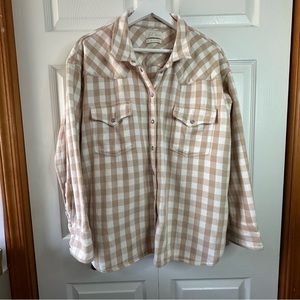 J. Crew Flannel Button Up